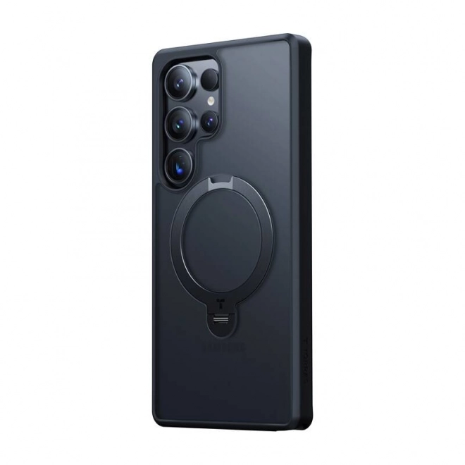 Telefontok Torras Ostand Spin Sorozat Samsung S25 Ultra fekete