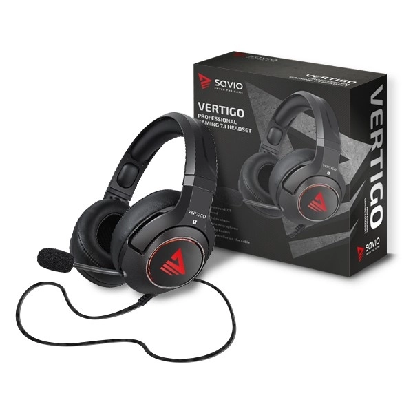 Gaming fejhallgató mikrofonnal Vertigo