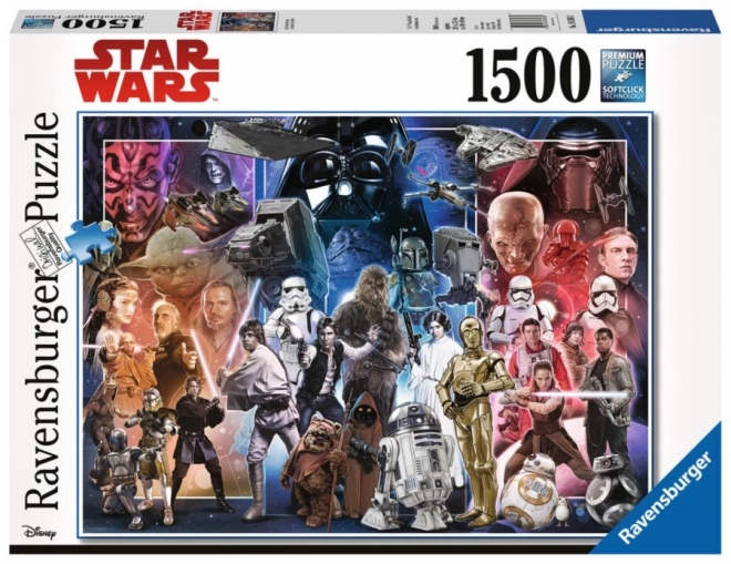 Star Wars Disney puzzle 1500 darabos