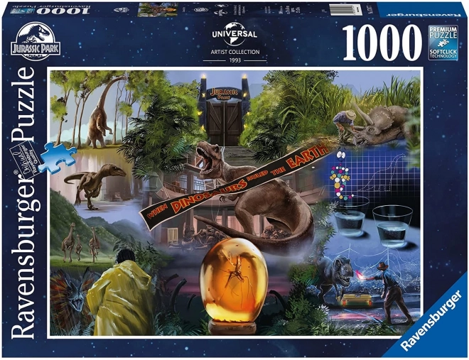 Jurassic Park 1000 darabos kirakó Ravensburger