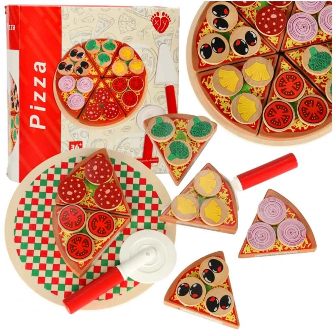 fa pizza készlet kiegészítőkkel 20 cm