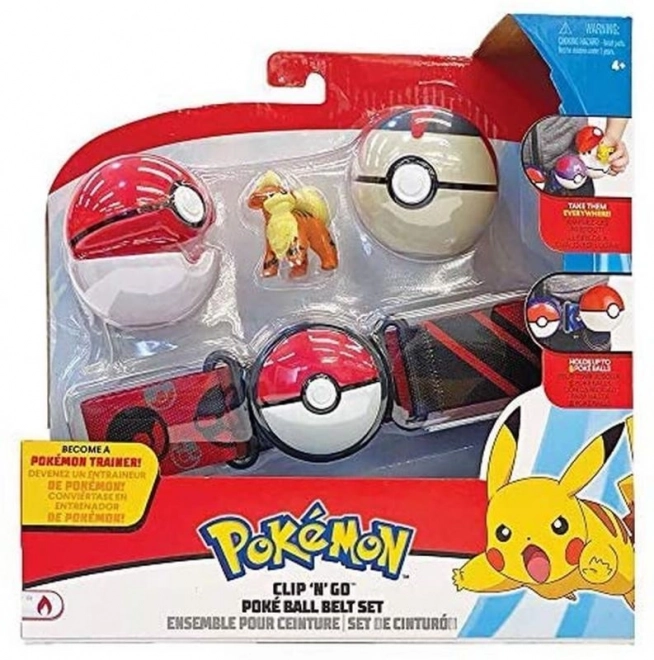 Clip N Go Poké labdagyűjtő öv szett