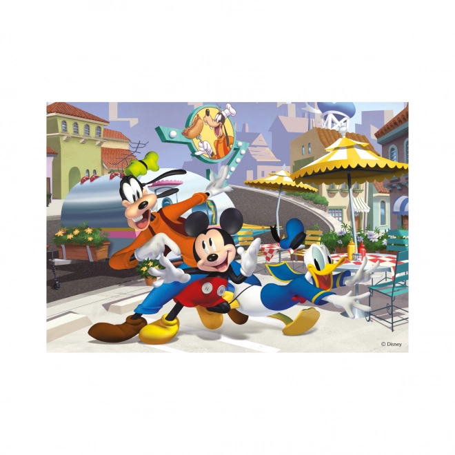 Disney Mickey és barátai 24 darabos puzzle