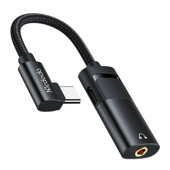 usb-c átalakító aux 3,5 mm jack és usb-c csatlakozóval