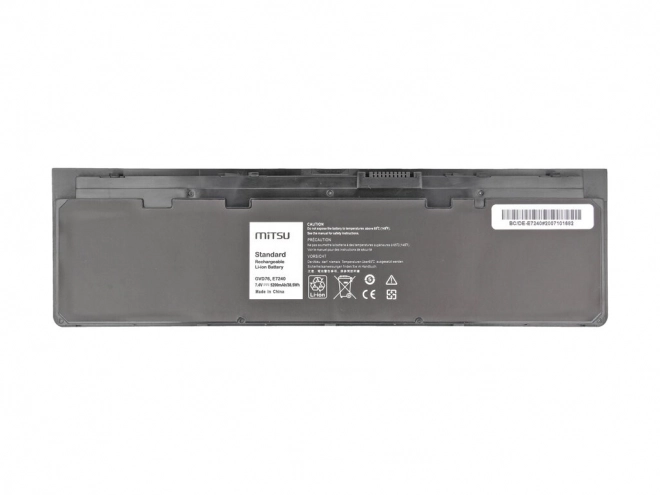 Mitsu Dell Latitude akku, 5200 mAh, 7.4-7.8 Volt