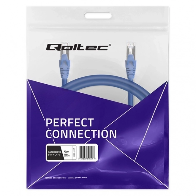 Qoltec FTP Cat6 hálózati kábel 5m