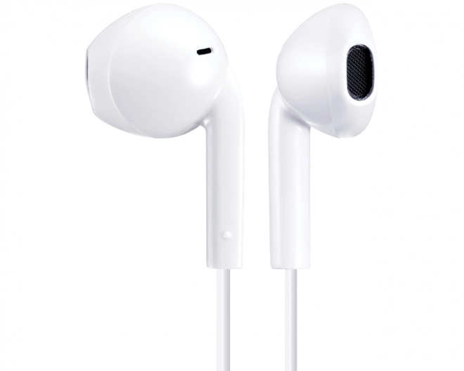Fehér USB-C fülhallgató neodímium meghajtóval