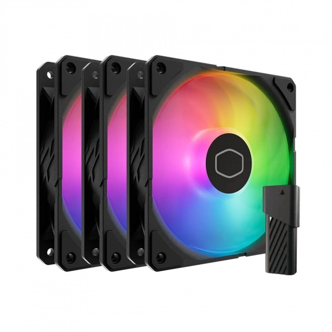 Ventilátor SickleFlow Edge 120 ARGB hármas csomag