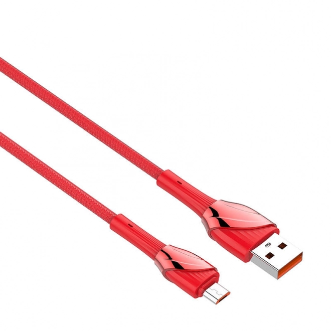 ldnio ls662 usb - micro usb kábel 2m, 30w piros