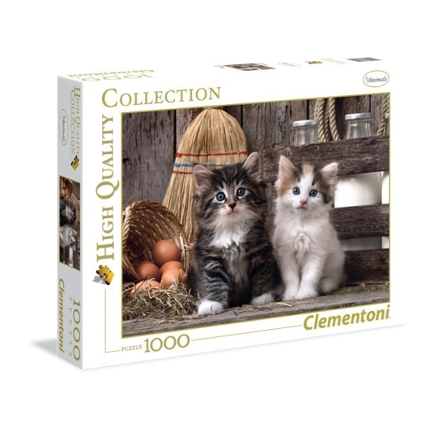 Clementoni puzzle cuki kiscicák 1000 darabos