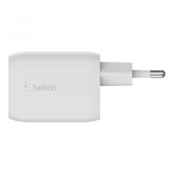 Dupla USB-C GaN fali töltő PPS 65 W fehér