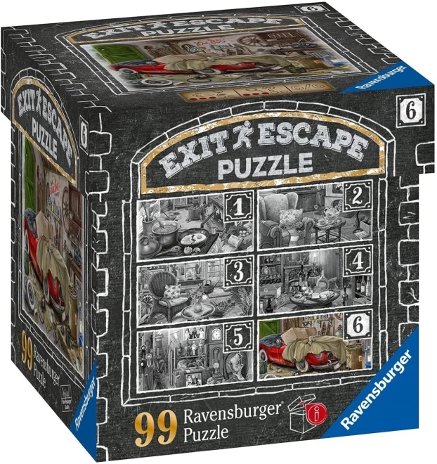 Ravensburger Szökés Puzzle - Kísérteties Kastély