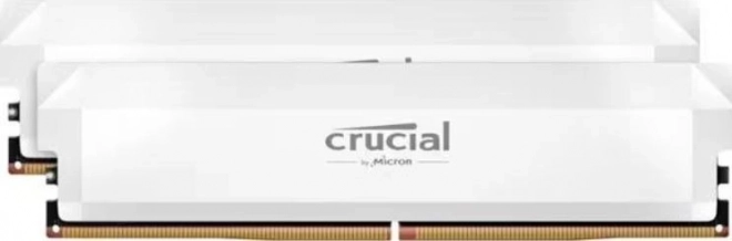 Crucial ddr5 pro overclocking memória fehér