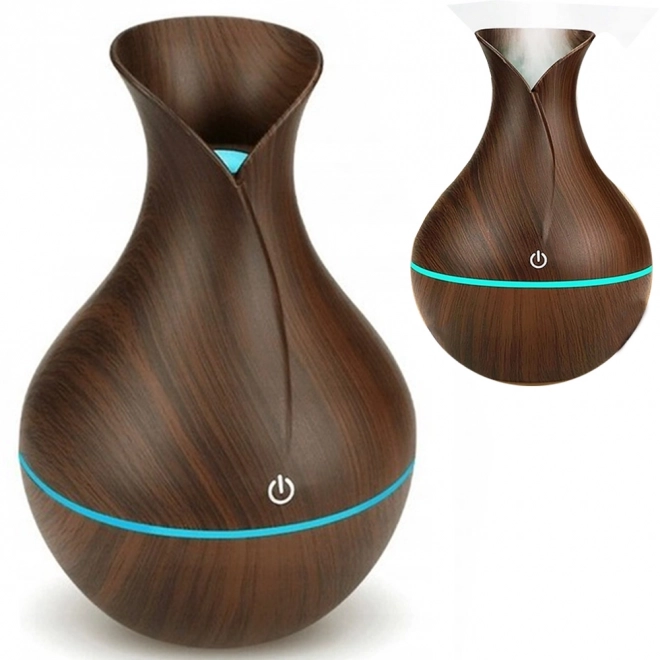 Aroma diffúzor ultrahangos párásító USB RGB fénnyel