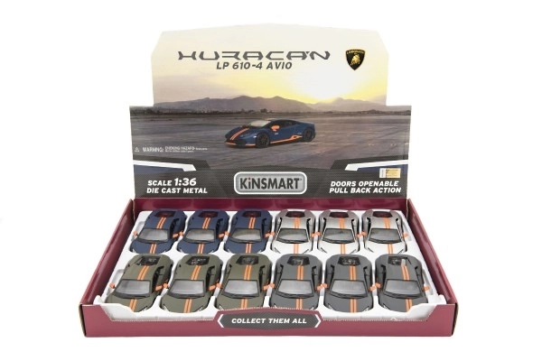 Kinsmart Lamborghini Huracan fém modellautó