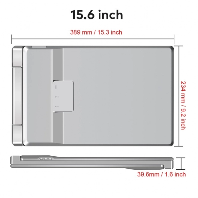 Przenoś monitor 15.6 hüvelykes IPS