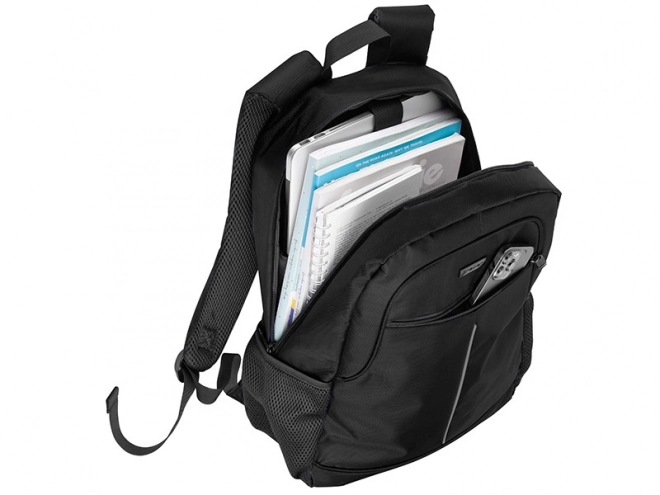 Városi laptop hátizsák 15,6 hüvelykes City Carrier fekete
