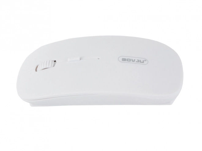 Vezeték nélküli optikai egér slim 2.4 Ghz – Fehér