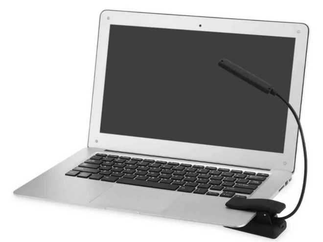 Klip Olvasólámpa USB-s Éjszakai Lámpa 9 LED-del