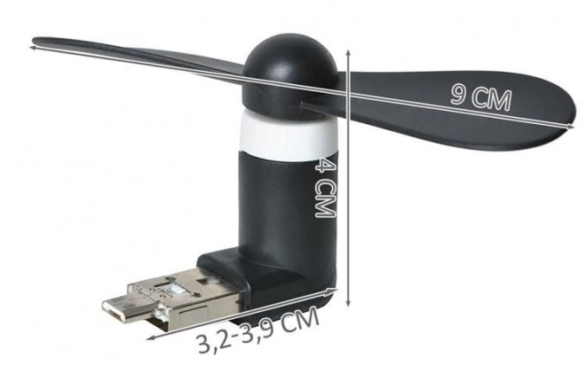 Mini usb ventilátor