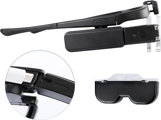 USB töltés és hordozható tok