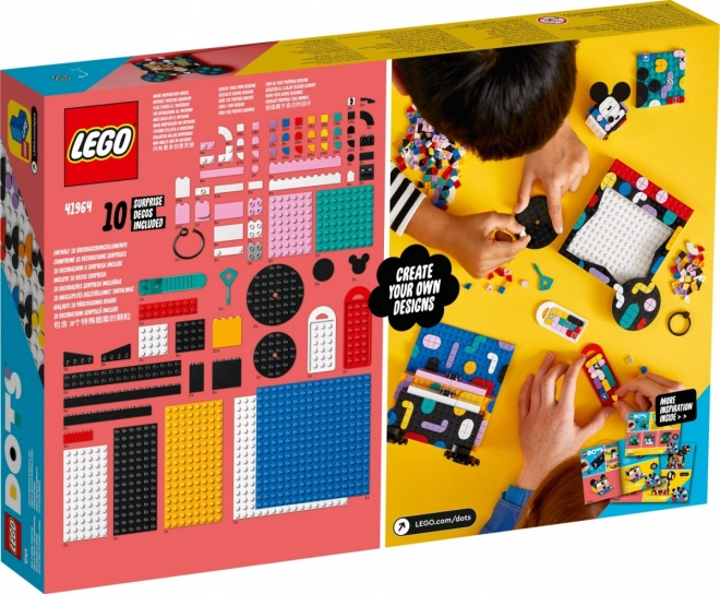 Végtelen dizájnlehetőségek a LEGO DOTS-szal
