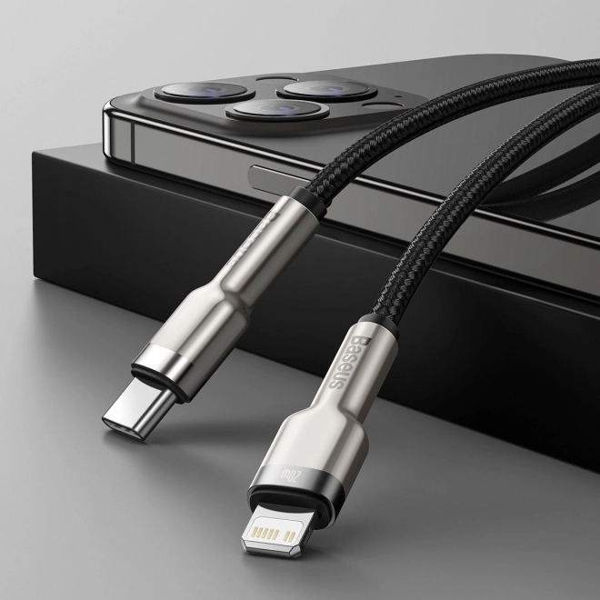 Baseus Cafule gyors töltő USB-C kábel Lightninghez 2m