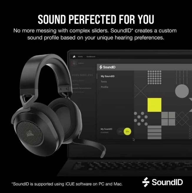 Corsair vezeték nélküli gamer fejhallgató