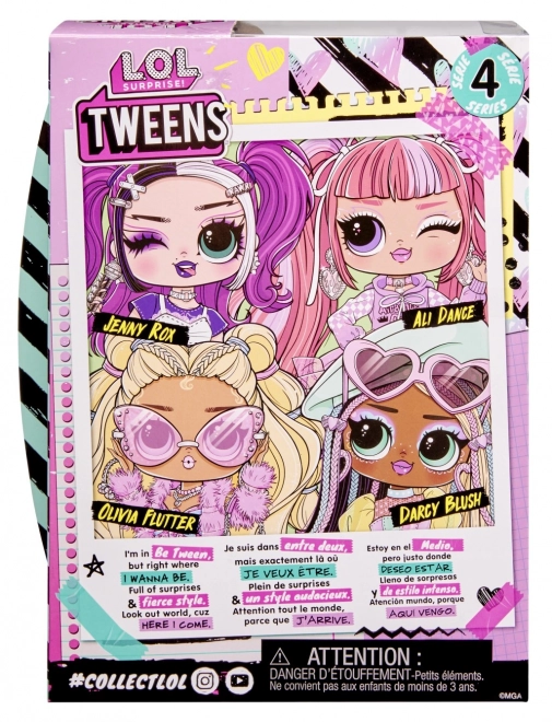 L.o.l. Surprise! tweens Darcy Blush baba, 4. széria