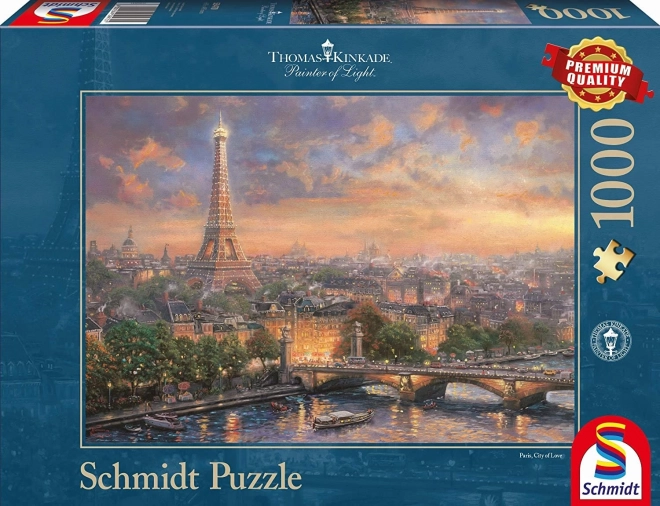 Schmidt puzzle párizs, a szerelem városa 1000 darabos