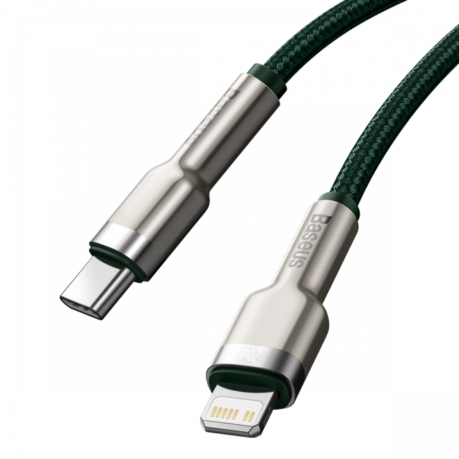 Baseus usb-c lightning gyors töltőkábel 2m zöld