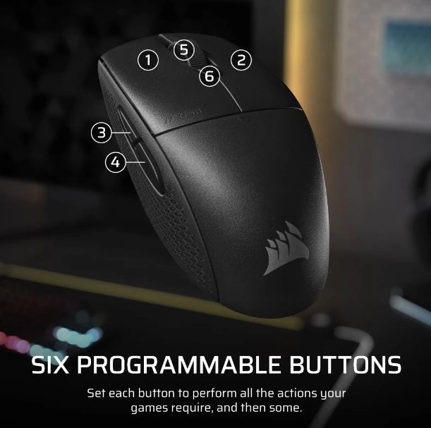 Corsair M55 vezeték nélküli gamer egér