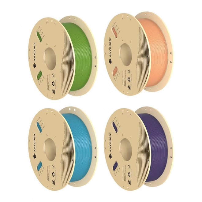 Anycubic pla pantone színű filament szett (4 db)