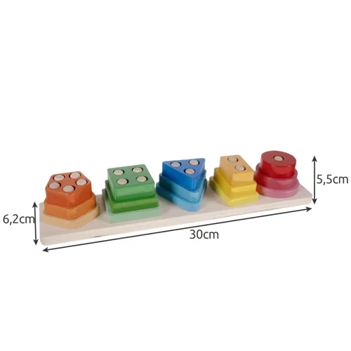 Fa Sorter Kirakó Gyerekeknek