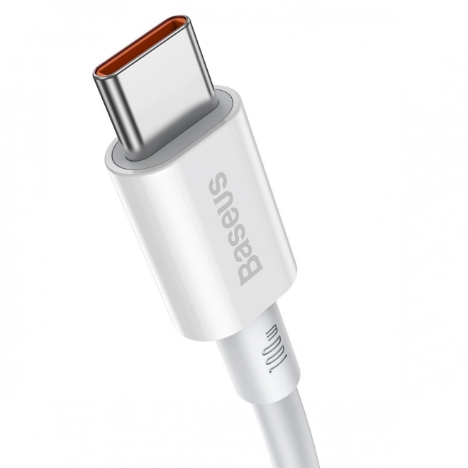 gyors töltő kábel Baseus Superior sorozat USB-C - USB-C 100W 1m fehér