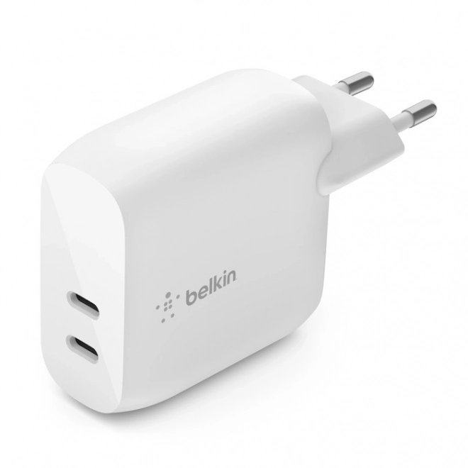 Kétportos fehér BoostCharge gyorstöltő 40W USB-C PD