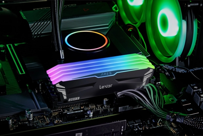 Ares RGB Gaming DDR5 memória 32GB fekete