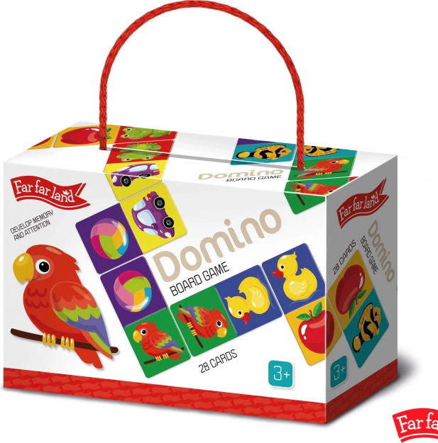 Domino Far Far Land színes képekkel