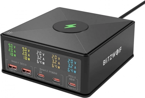 Gyors töltés PD és QC 3.0 akár 160 W-ig