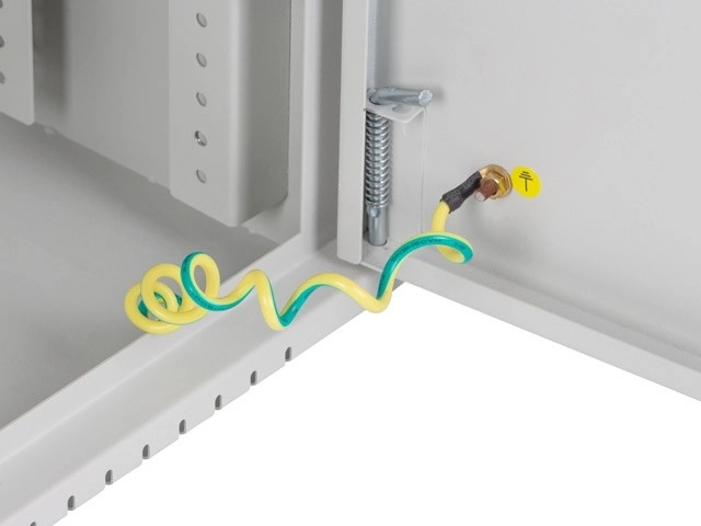 Niskoprofilú Rack Szerverszekrény 19" 4U+3U Szürke
