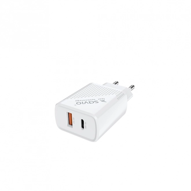 Gyors töltés USB hálózati töltő Power Delivery 3.0 18W + 1m USB-C kábel