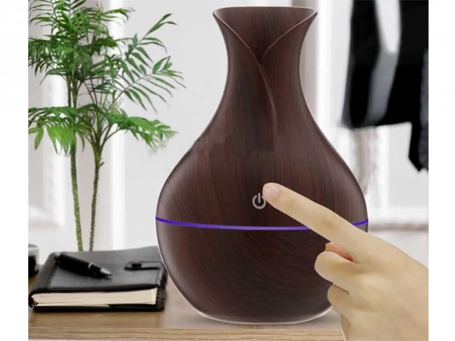 Aroma diffúzor ultrahangos párásító USB RGB fénnyel