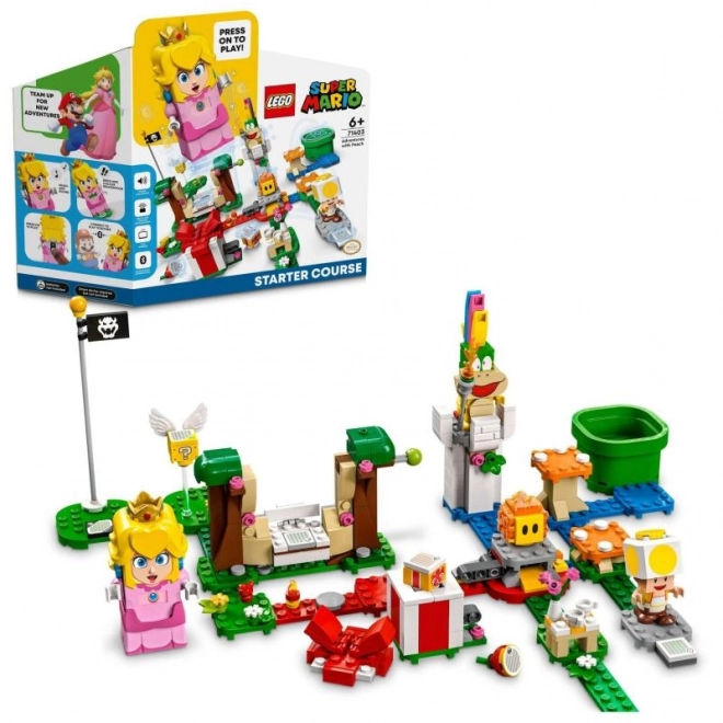 LEGO Super Mario - Kalandok kezdőkészlet Peach-csel