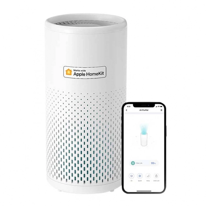 Intelligens Wi-Fi Légszűrő Meross HomeKit Kompatibilis