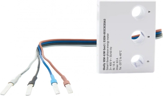 Shelly 3EM Gen3 WiFi energiamérő