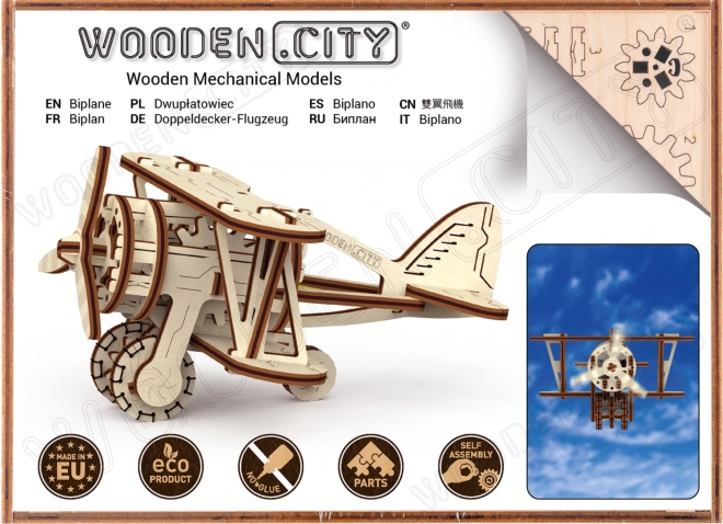 Fa 3D puzzle kétfedelű