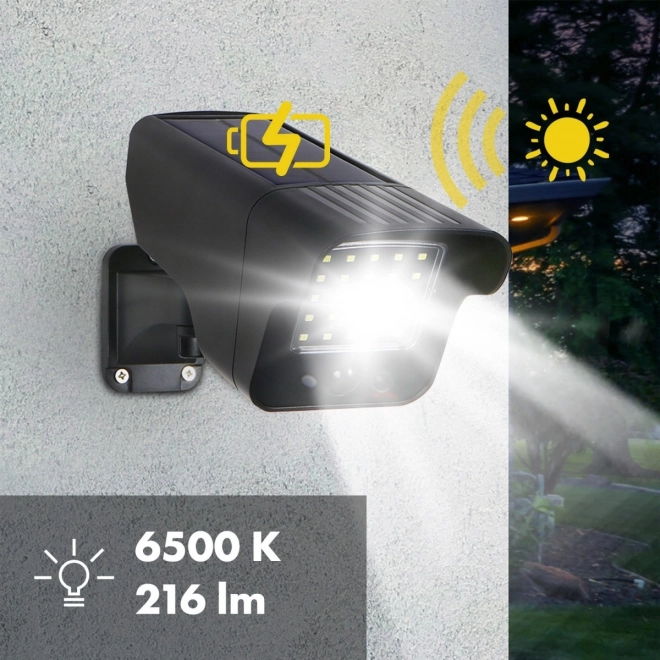 Napelemes kamera atrappal villogó LED