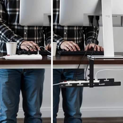 Rend a kábelekben, hely a hosszabbítónak is