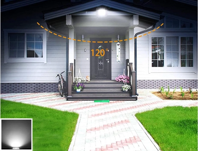 Kültéri LED reflektor 20W 6000K vízálló IP66