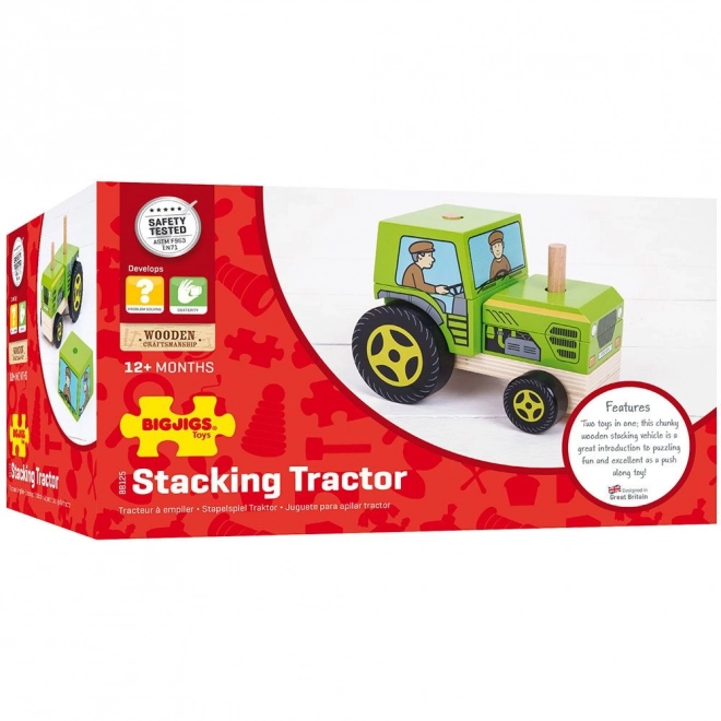 Bigjigs Baby Traktor Puzzle